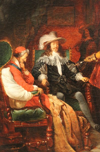 قام Cinq-Mars بإعادة سيفه إلى لويس الثالث عشر بواسطة كلوديوس جاكوند